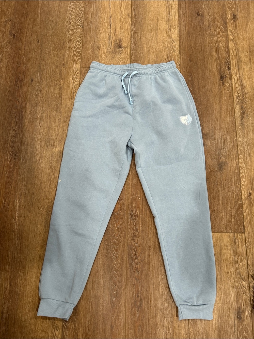 Men’s light blue jogger pants